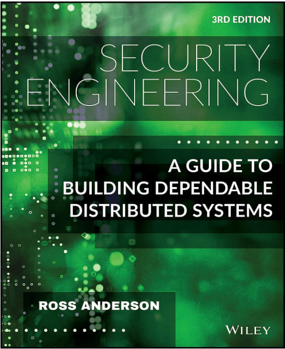 Security Engineering Book Cover